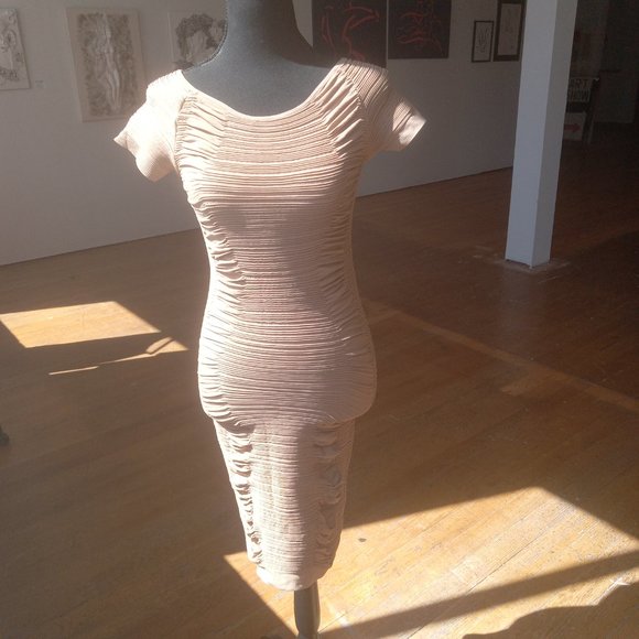 Prime Cut One Size Nylon Cut Out Dress - Picture 12 of 13